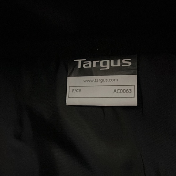 NNUCTargus Padded Laptop Backpack 13"W(Bttm) × 22"L(Top Handle 2 Bttm) BlackGrey - Picture 5 of 12